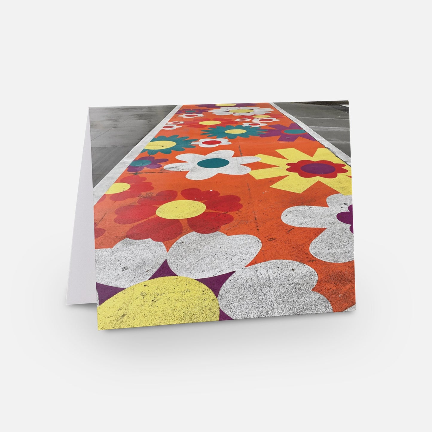 Flowery Crosswalk -- Set of 8